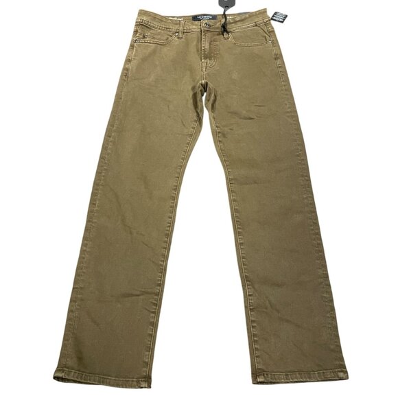 NWT Liverpool Men's 28x30 Relaxed Straight Jean Tobacco Stretch 5-Pocket Denim - Picture 1 of 10
